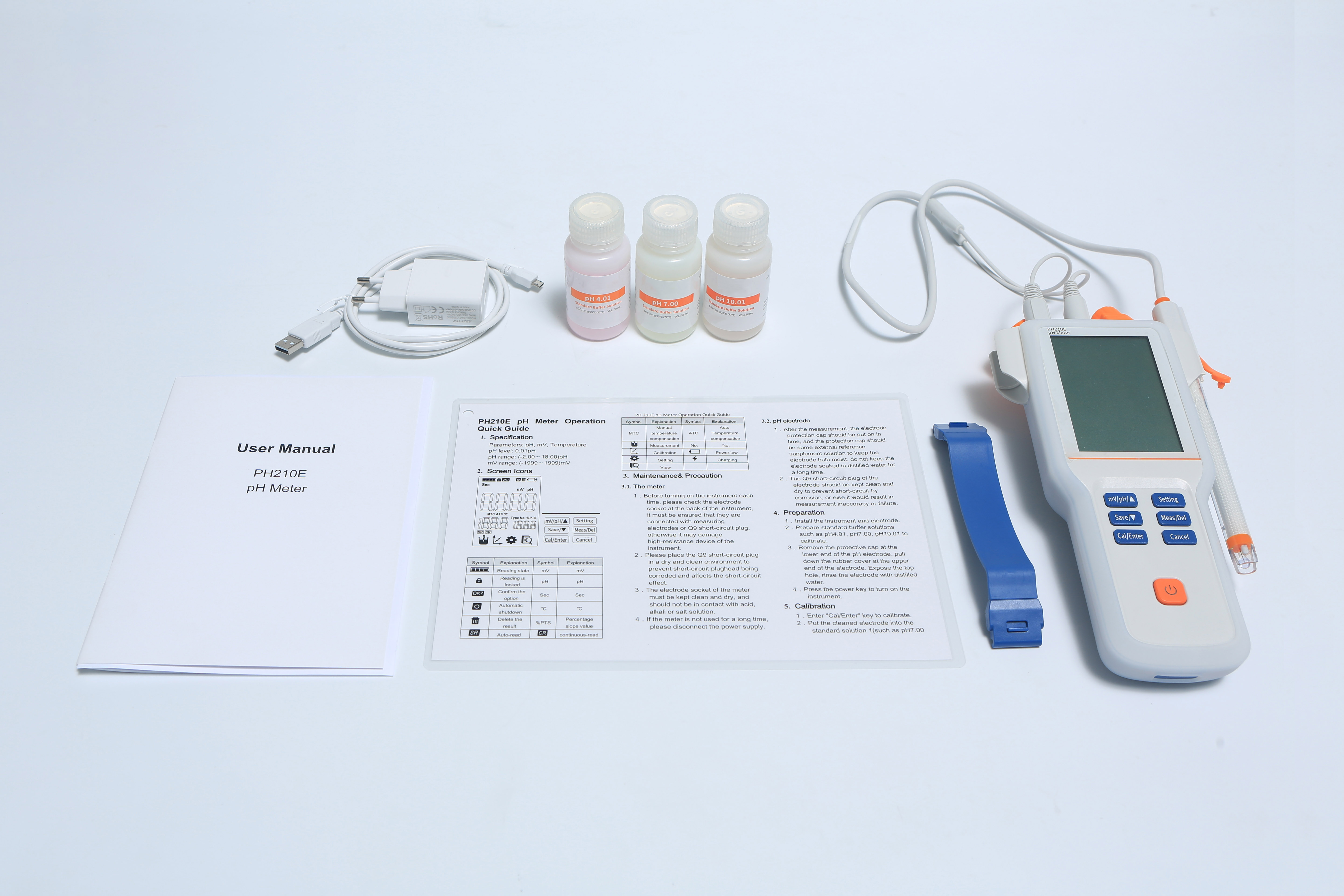 PH210E Portable pH Meter