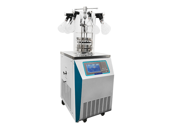 Multi-Manifold Top Press Type Experimental Electric-heating Freeze Dryer