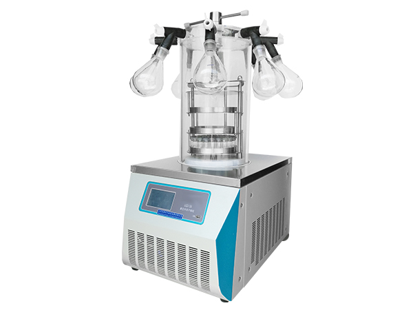 LGJ-10D Multi-Manifold Top Press Type Experimental Freeze Dryer