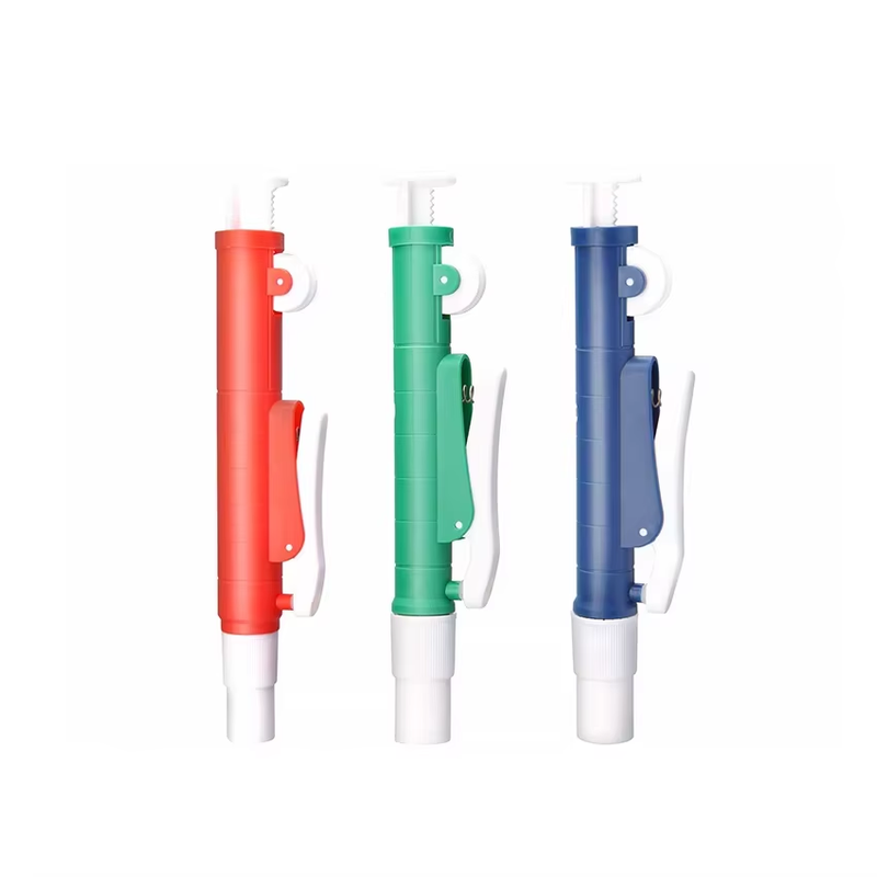 Levo E Laboratory Pipette pump with a thumbwheel