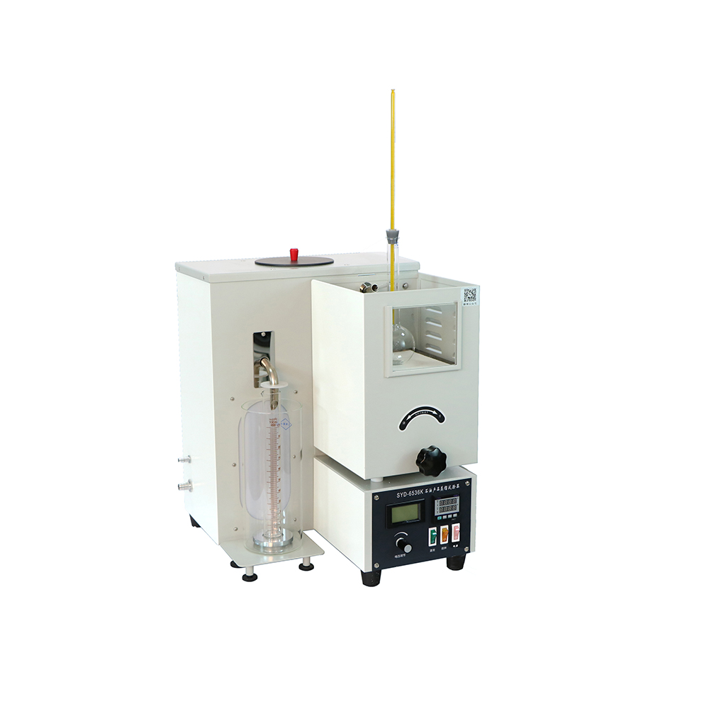 NADE SYD-6536K Laboratory Water Bath Control Temperature Distillation Apparatus for Petroleum Products 100ml 125ml