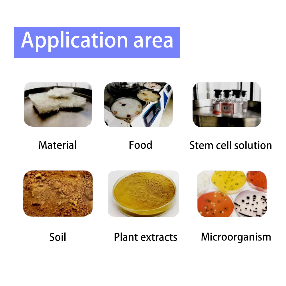 NADE LGJ-12SA Standard Type Experimental electric-heating vacuum Lyophilizer/freeze drying equipment/freeze dryer