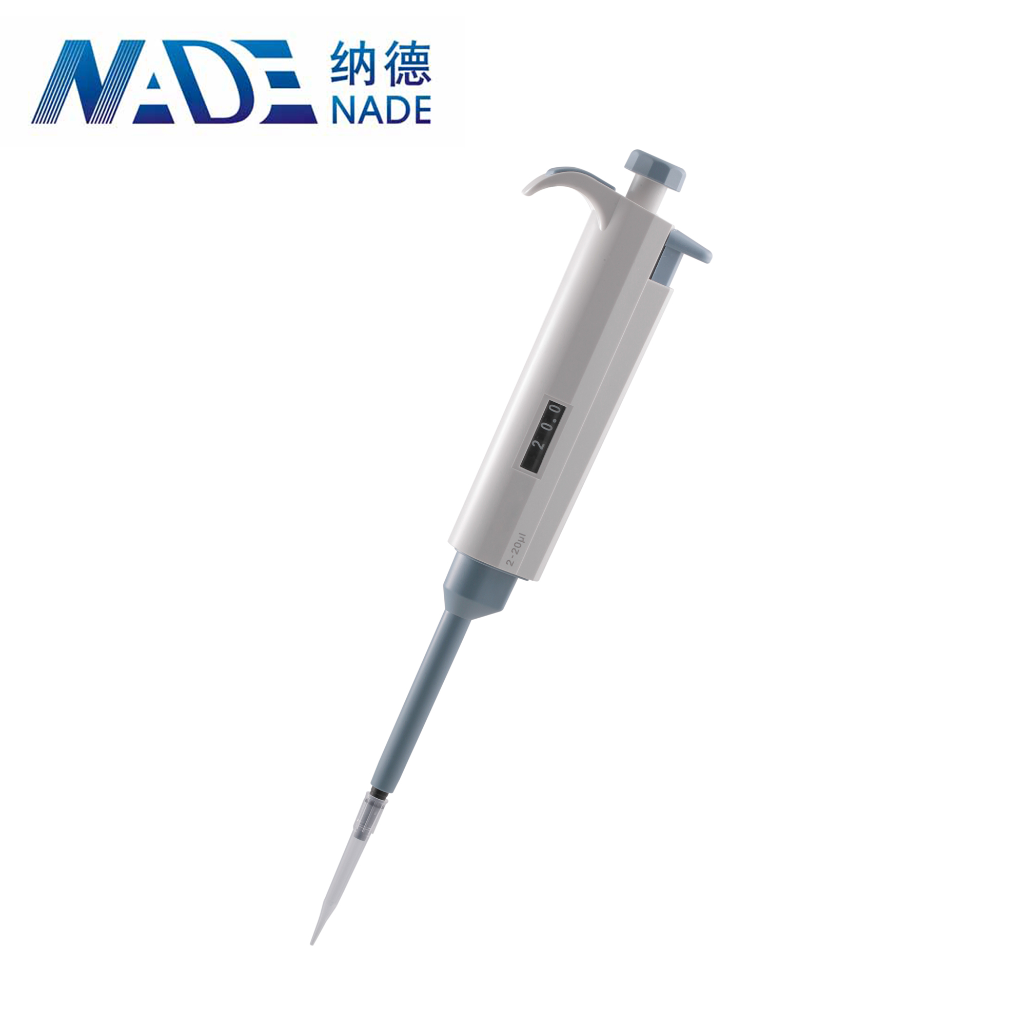 Nade Lab plastic disposable Pipette Adjustable Top Pipettor 711111010000 0.1-2.5ul