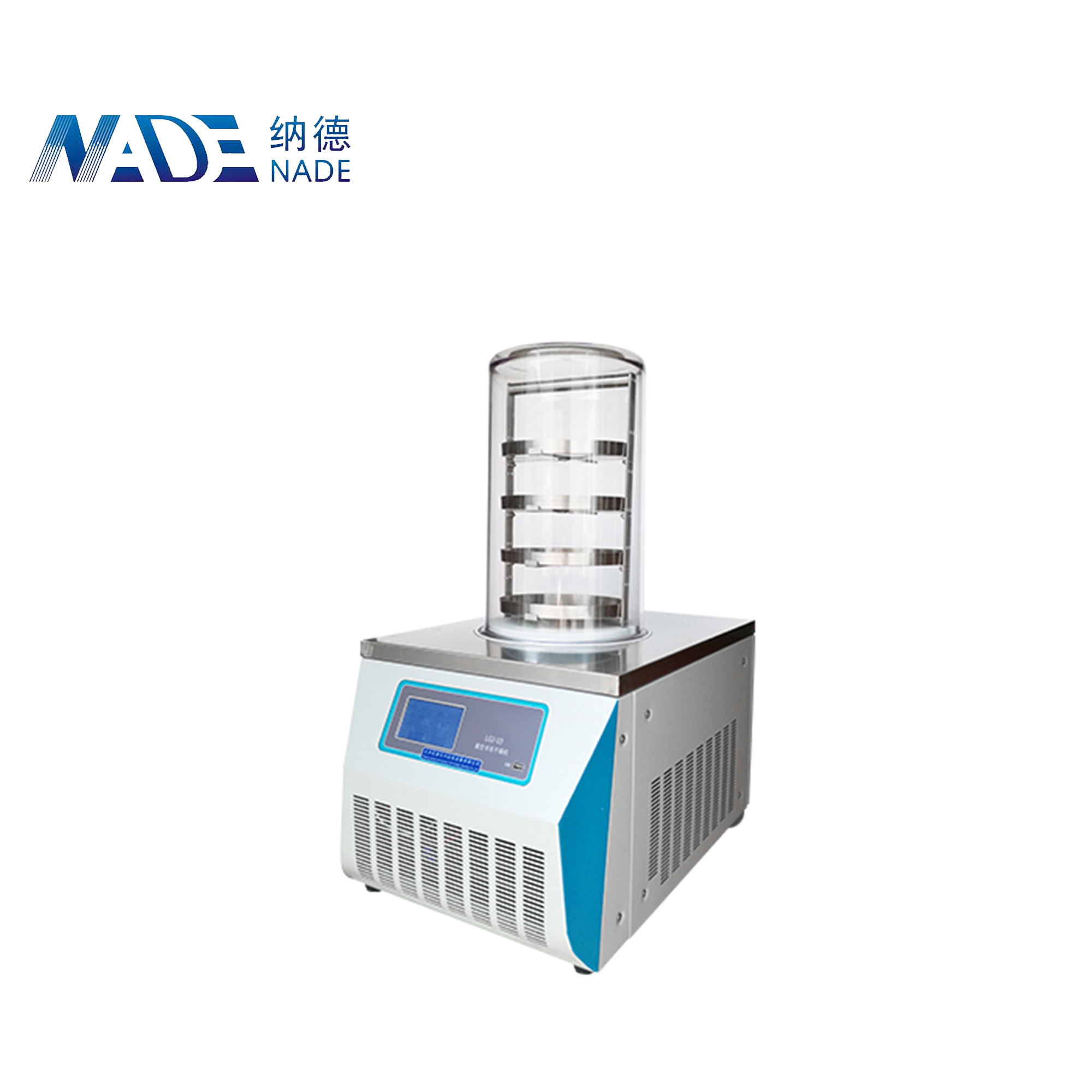 NADE LGJ-10A Standard Type Experimental Vacuum Lyophilizer/freeze drying equipment/freeze dryer for liquid, paste, solid