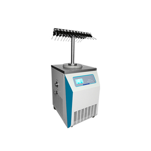 NADE LGJ-12E T-type laboratory vacuum Lyophilizer/freeze drying equipment/freeze dryer for microbial strains in the ampoule tube