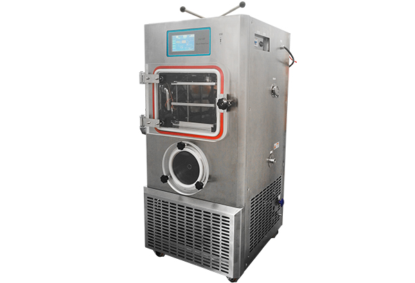 LGJ-20FY Gland Type Experimental Silicone Oil Heating Vacuum Freeze Dryer with Stopper 