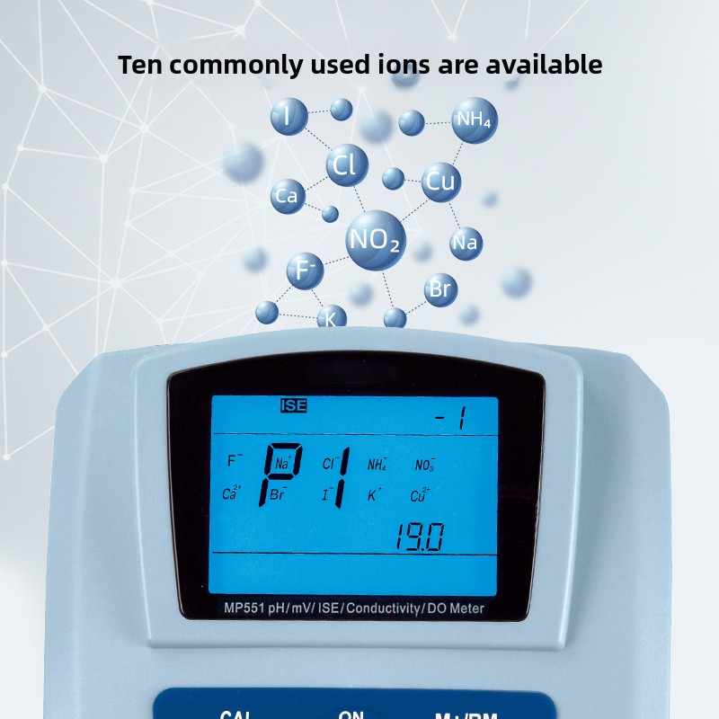 MP551 Benchtop pH/mV/Ion Concentration/Conductivity/Dissolved Oxygen Meter