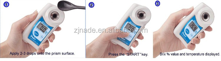 PAL-3 Digital Atago refractometer (polarimeter) hand held auto refractometer