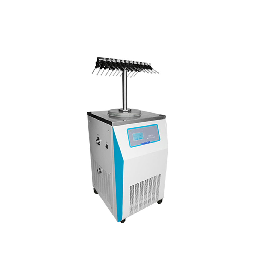 NADE LGJ-18-80T T-type Eggplant bottle laboratory Vacuum Lyophilizer/freeze drying equipment/freeze dryer China