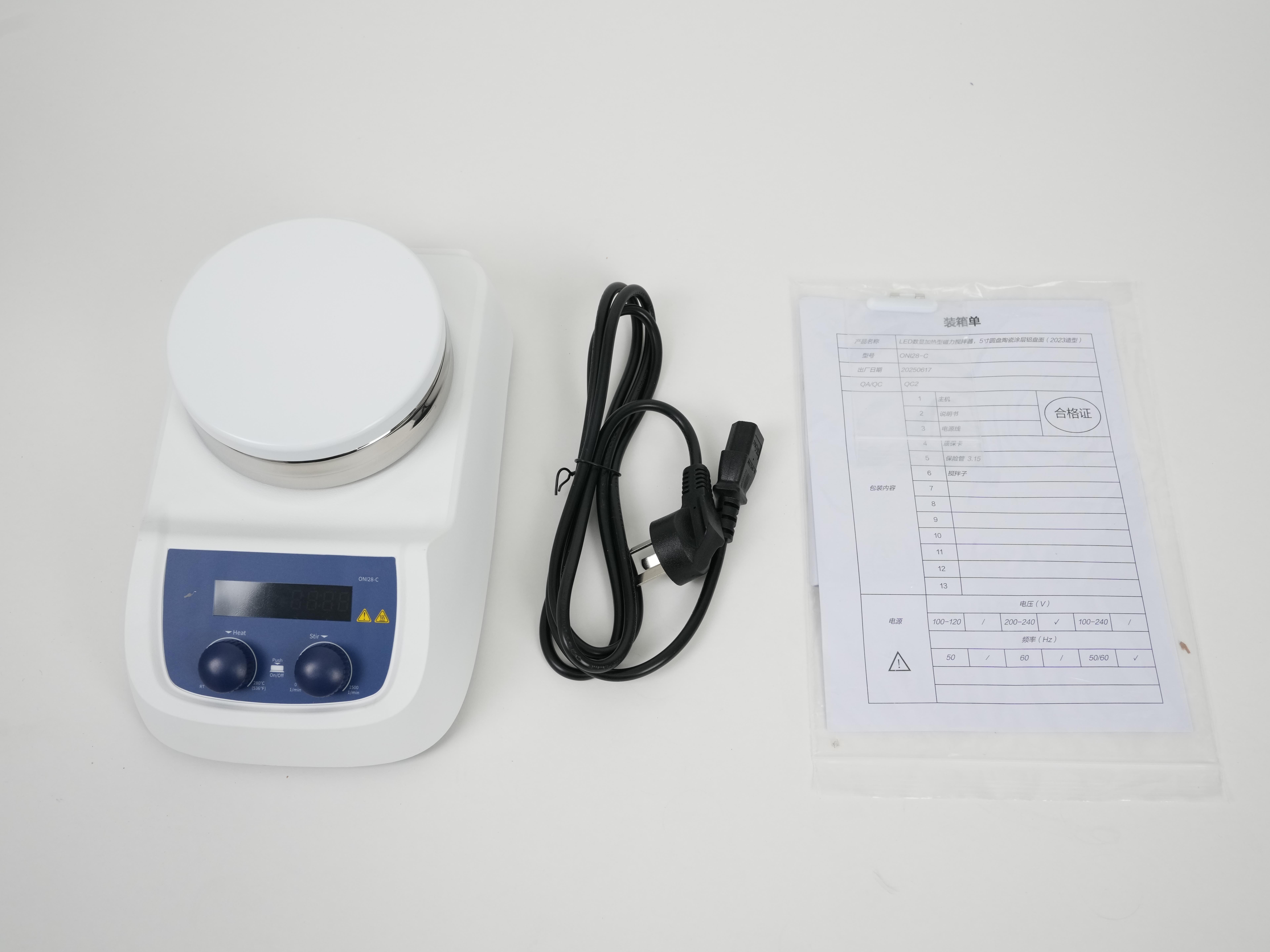 ONI28-C Heating Magnetic Stirrer